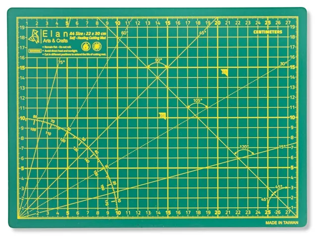 elan-tappetino-da-taglio-a4-verde-22x30-cm-base-autorigenerante-5-strati image 1