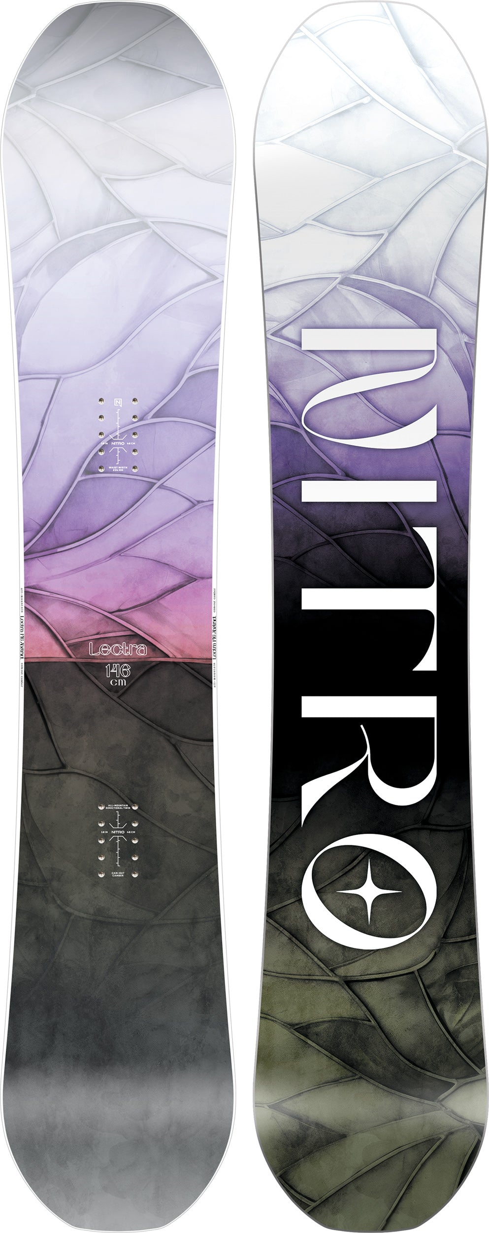 nitro-snowboards-lectra-leaf-snowboard-donna-all-mountain image 1