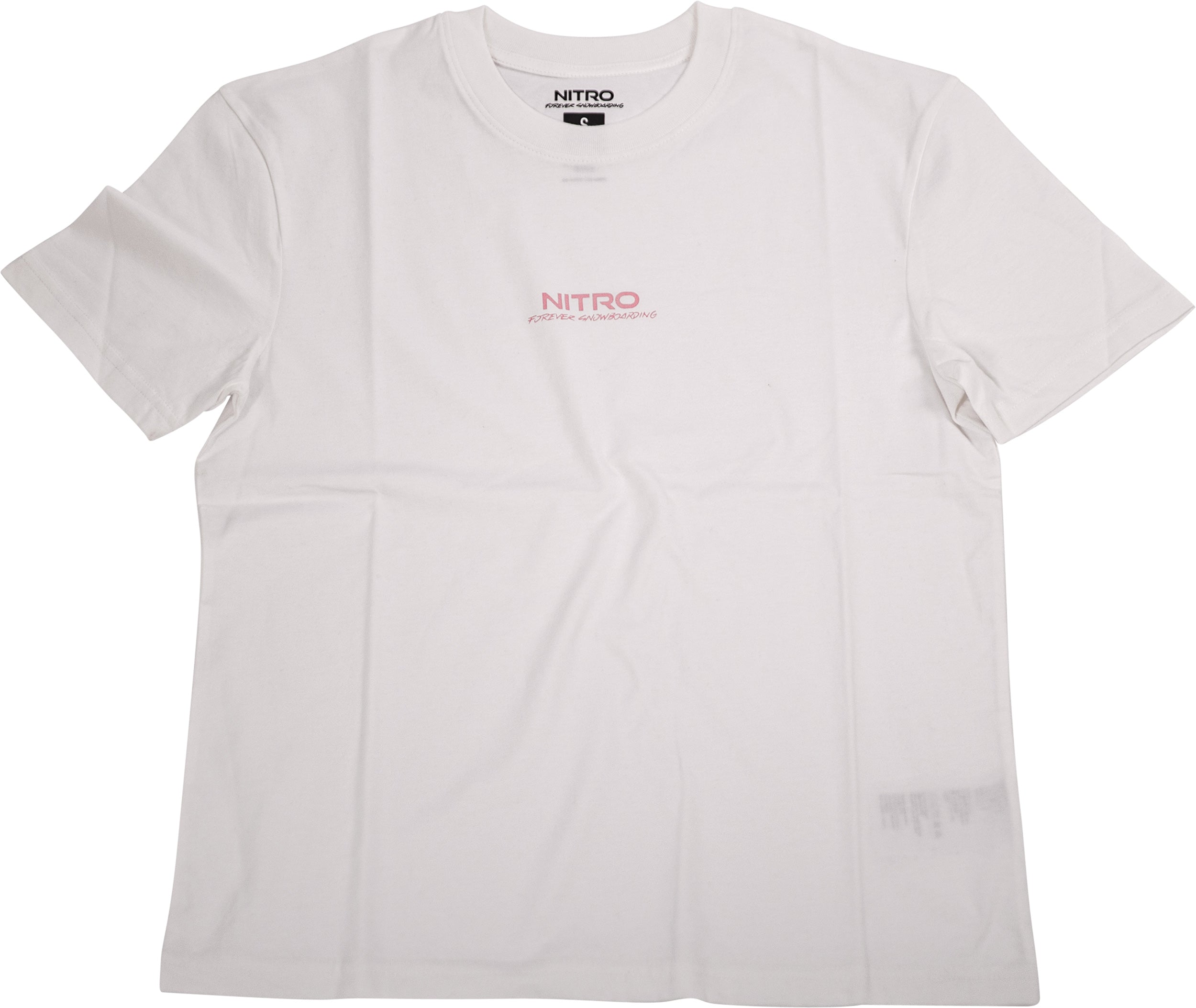 nitro-snowboards-logo-t-shirt-donna-maglietta-cotone image 1