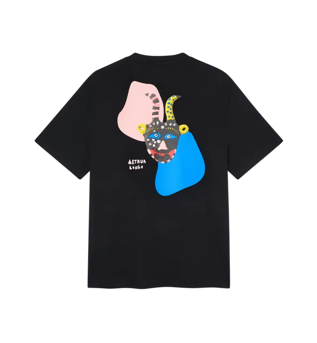 capita-aeronaut-tee-t-shirt-nera-cotone-uomo image 1