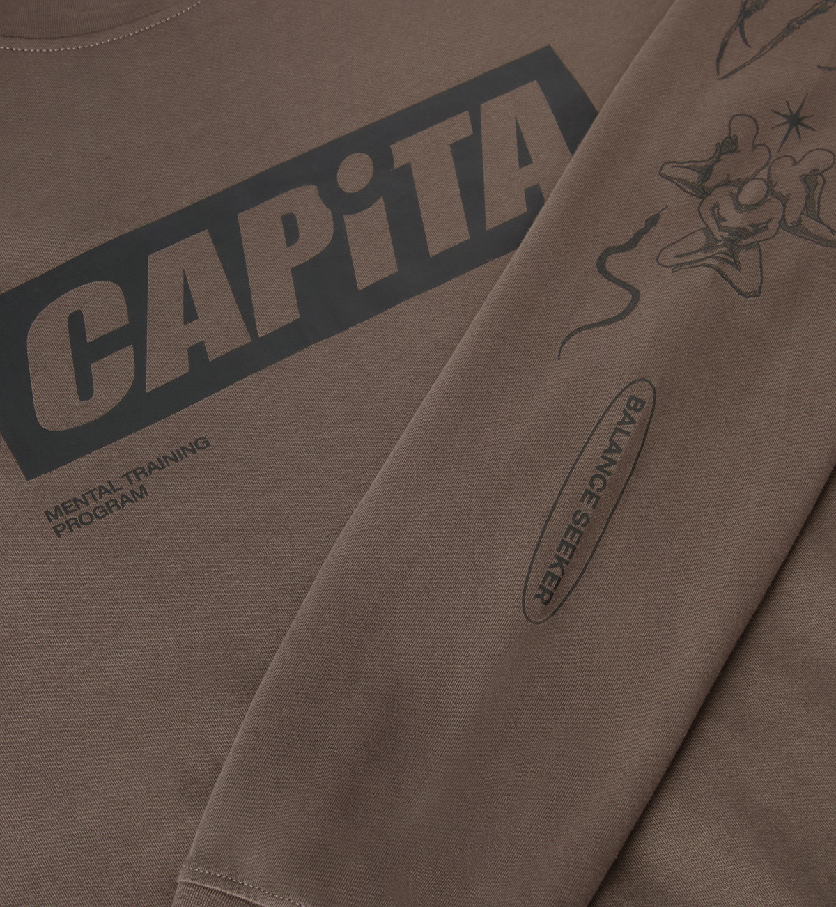 capita-pathfinder-maglia-manica-lunga-marrone image 3