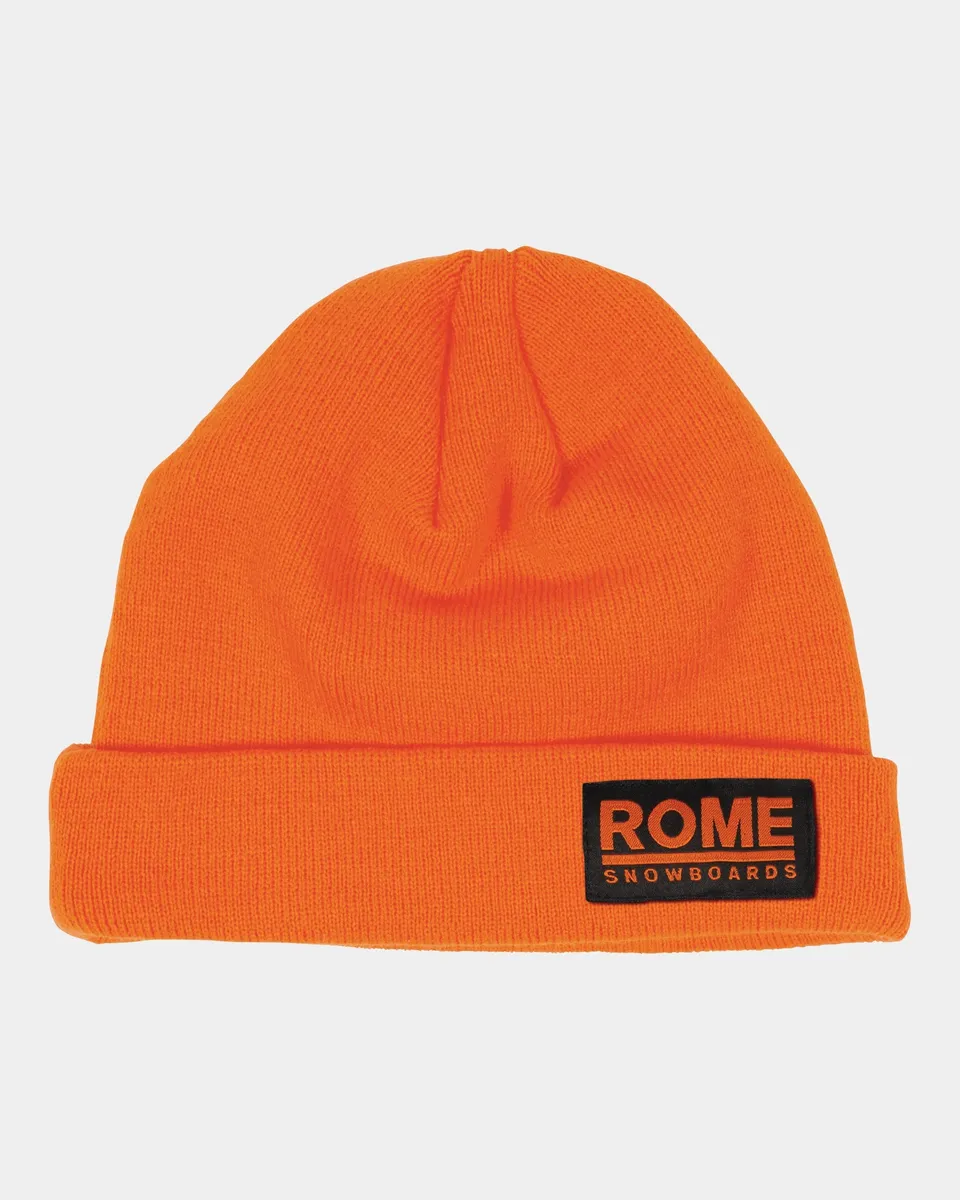 rome-sds-logo-beanie-100-cotone-berretto-con-etichetta image 1