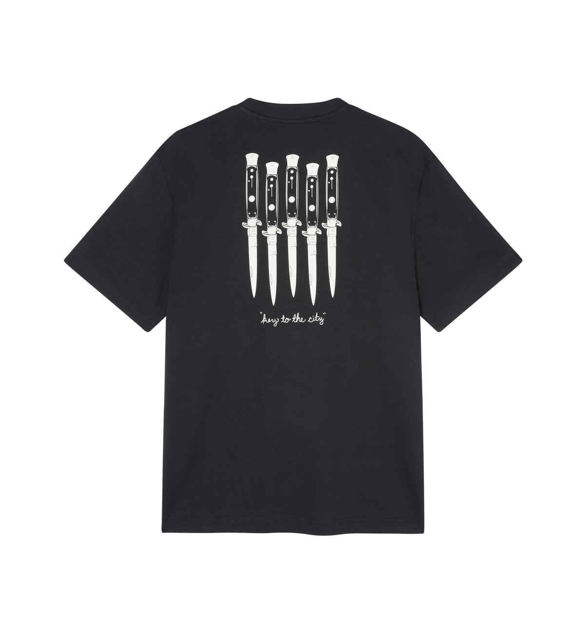 capita-keys-tee-nera-in-cotone image 1