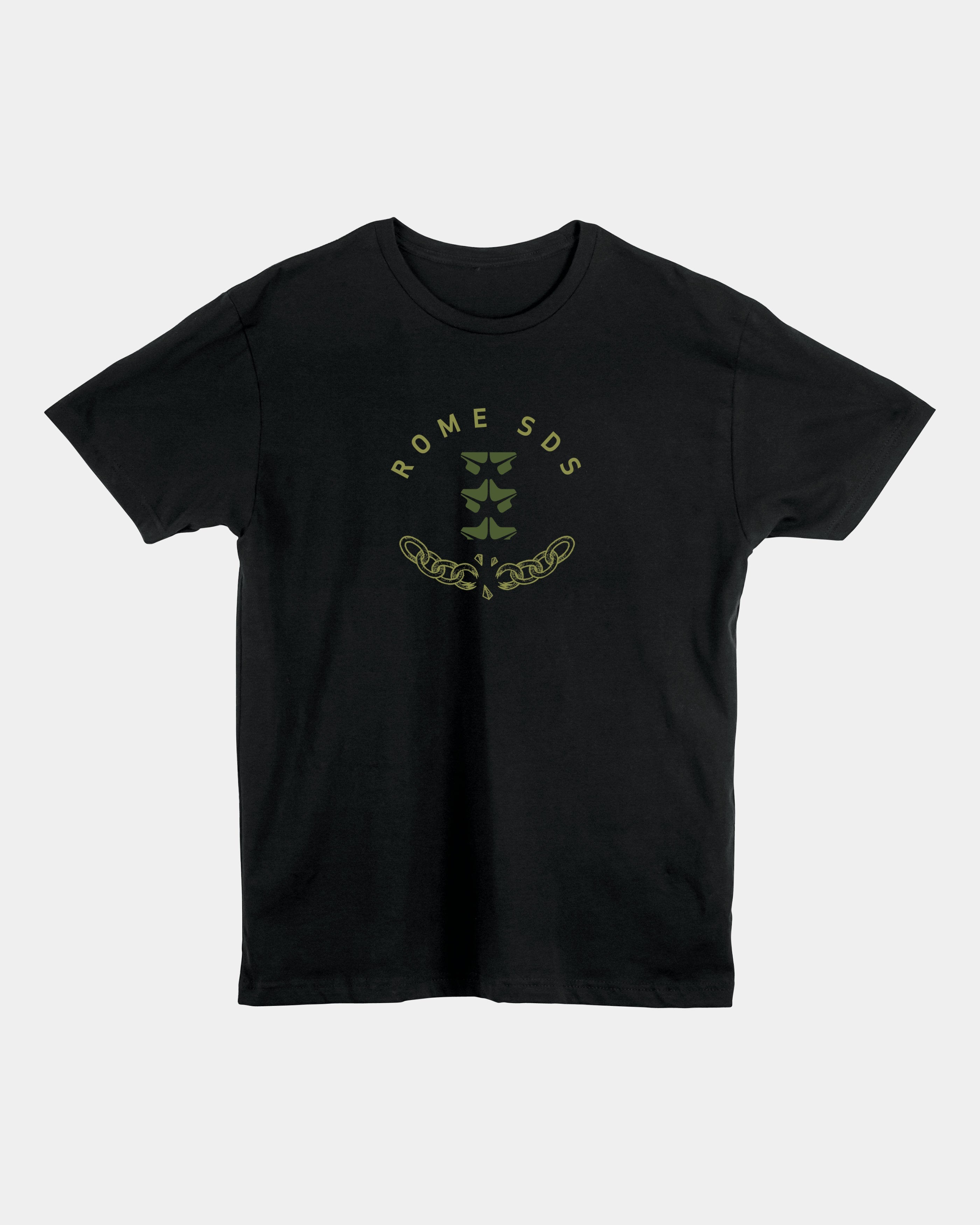 rome-sds-chain-tee-t-shirt-uomo-100-cotone-streetwear image 1