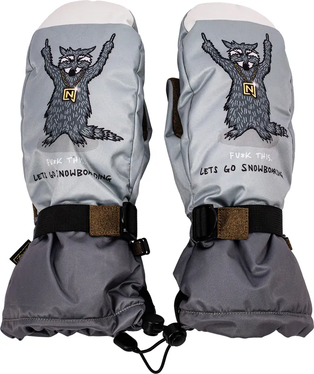 nitro-snowboards-racoon-mitten-moffole-snowboard image 1