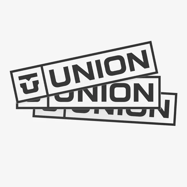 union-binding-company-box-logo-diecut-sticker-adesivo-vinile image 1