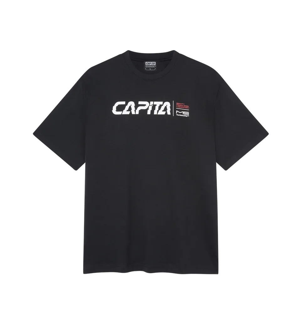 capita-gravity-tee-maglietta-uomo-nera image 1