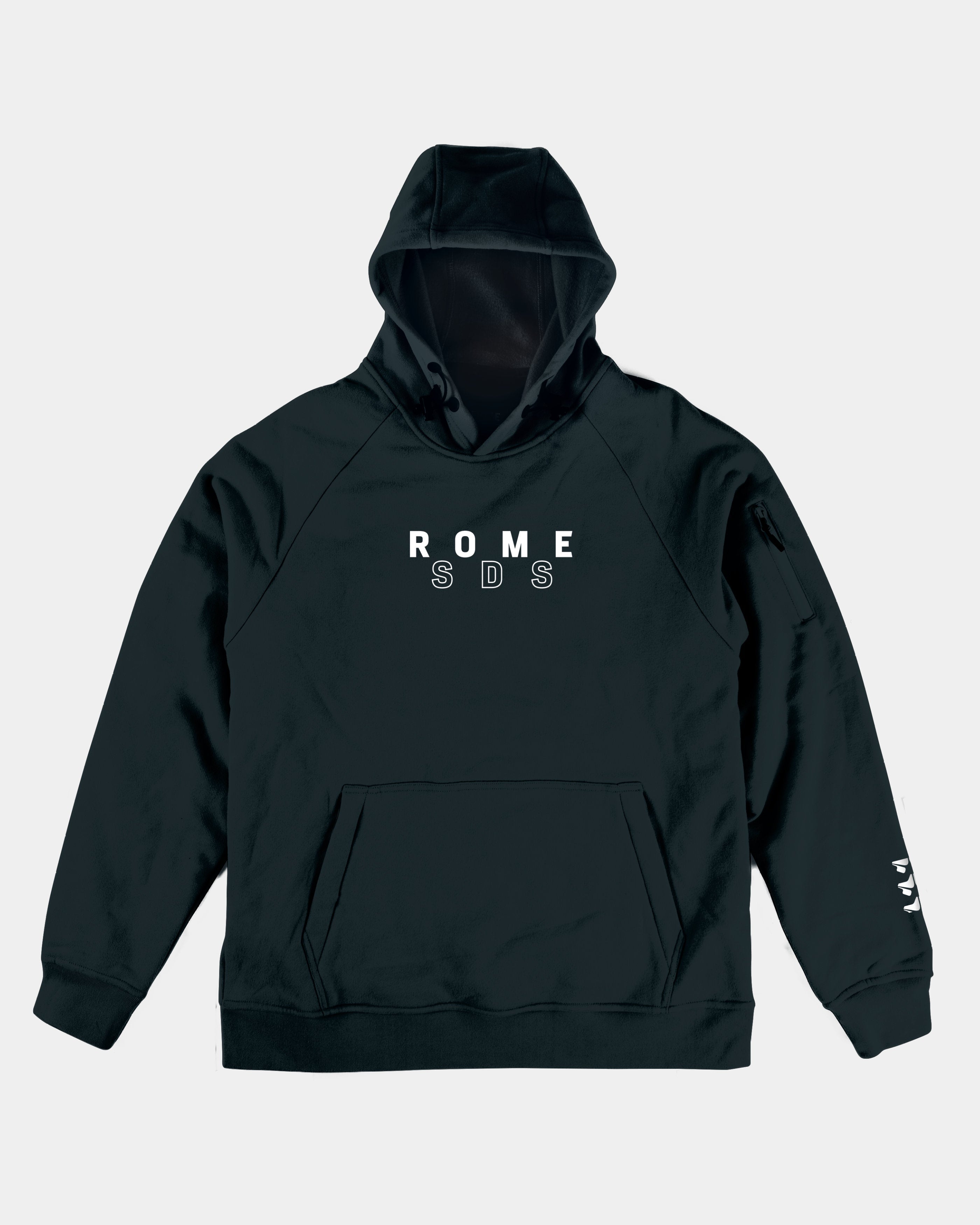 rome-sds-riding-hoodie-felpa-con-prese-aria-zip image 1
