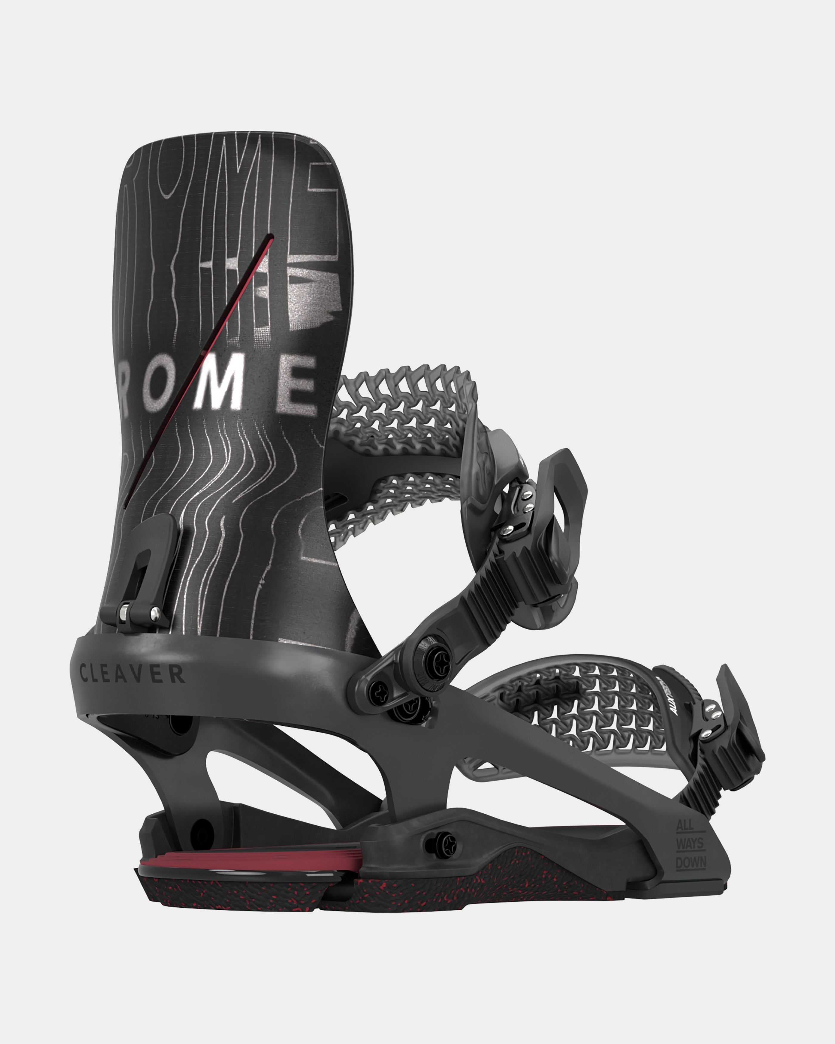 rome-sds-cleaver-attacchi-snowboard-uomo-fullwrap-carbon image 1