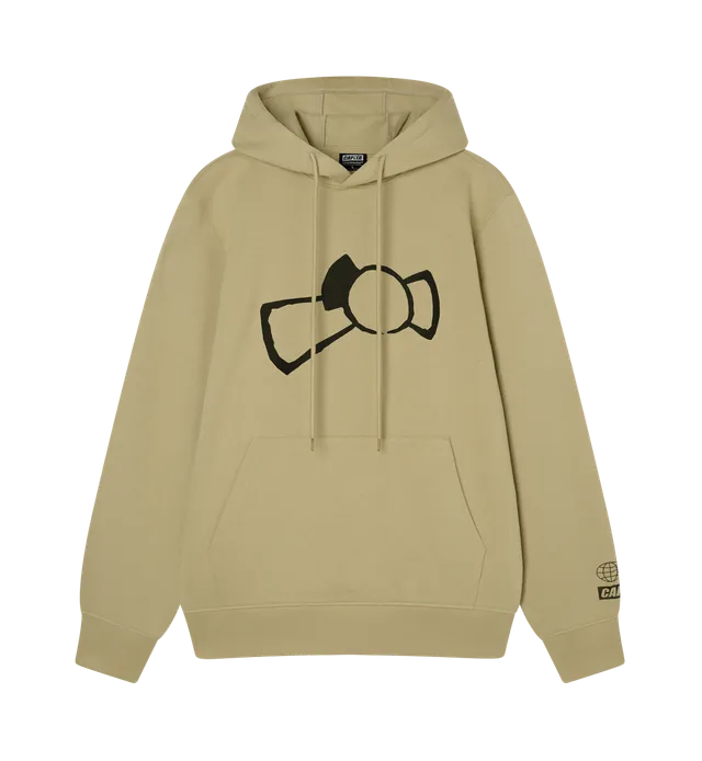 capita-metaphor-felpa-con-cappuccio-khaki image 1