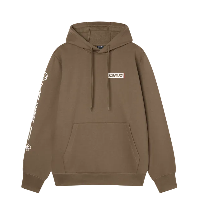 capita-advanced-hood-felpa-con-cappuccio-chocolate image 1