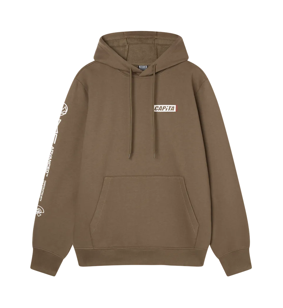 capita-advanced-hood-felpa-con-cappuccio-chocolate image 1