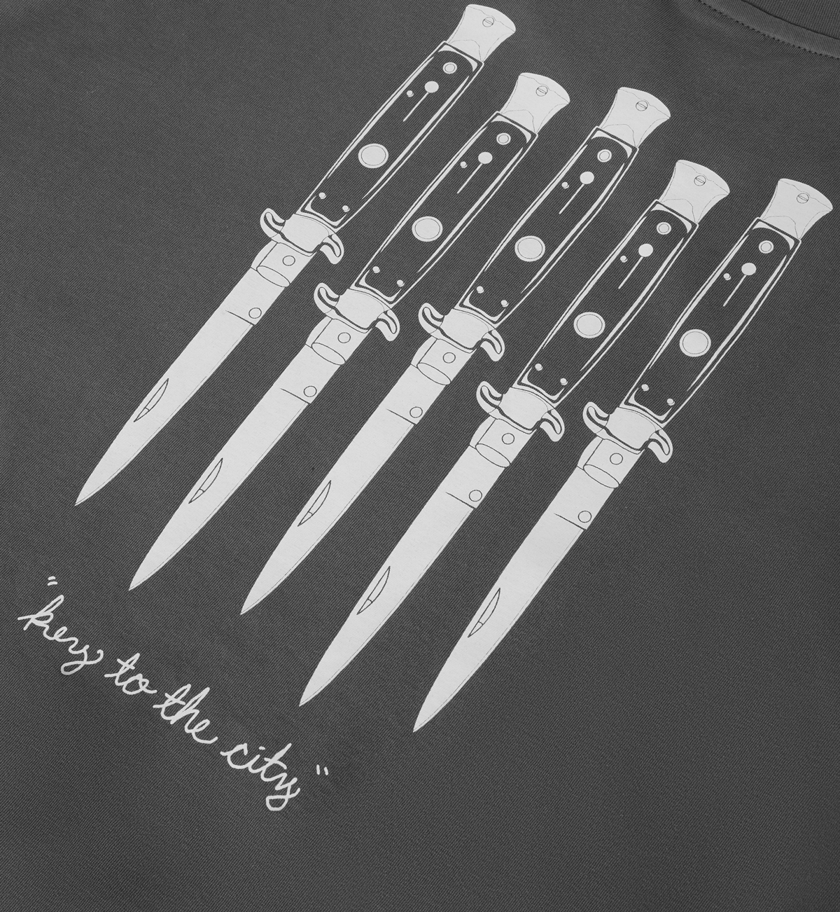 capita-keys-t-shirt-charcoal-cotone image 3