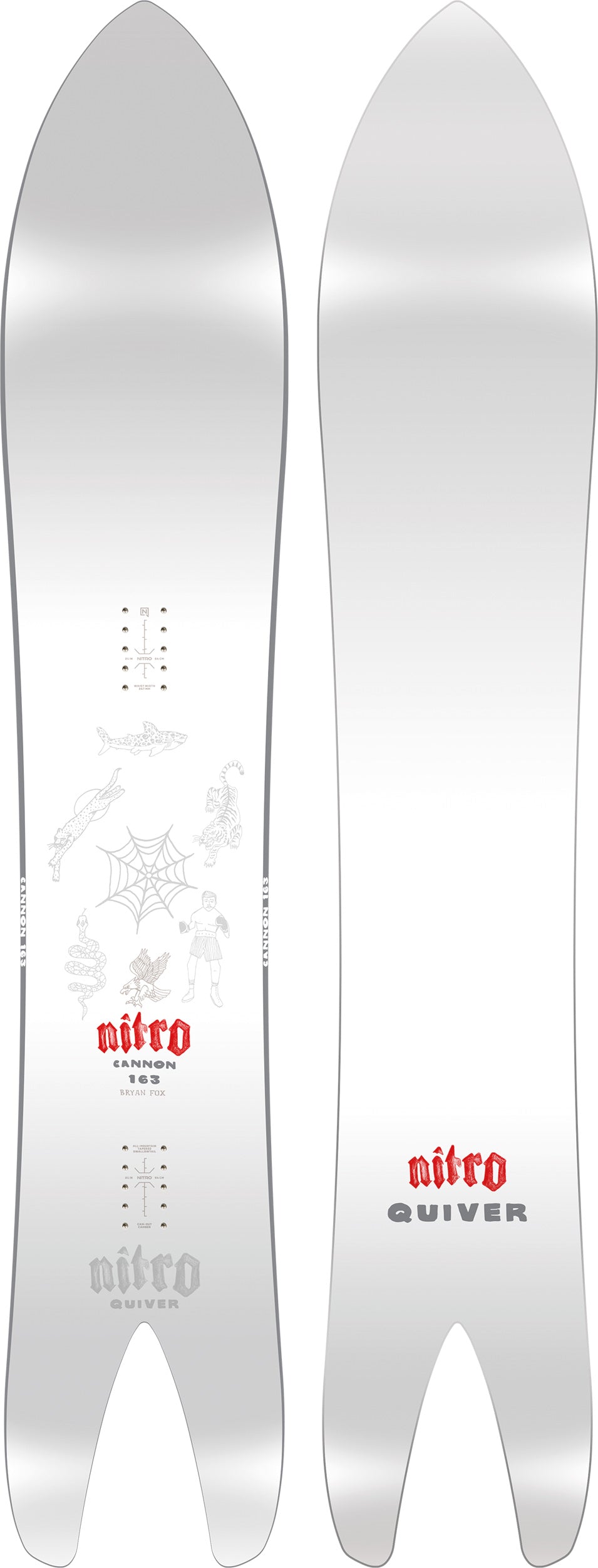 nitro-snowboards-cannon-snowboard-uomo-swallowtail-powder image 5