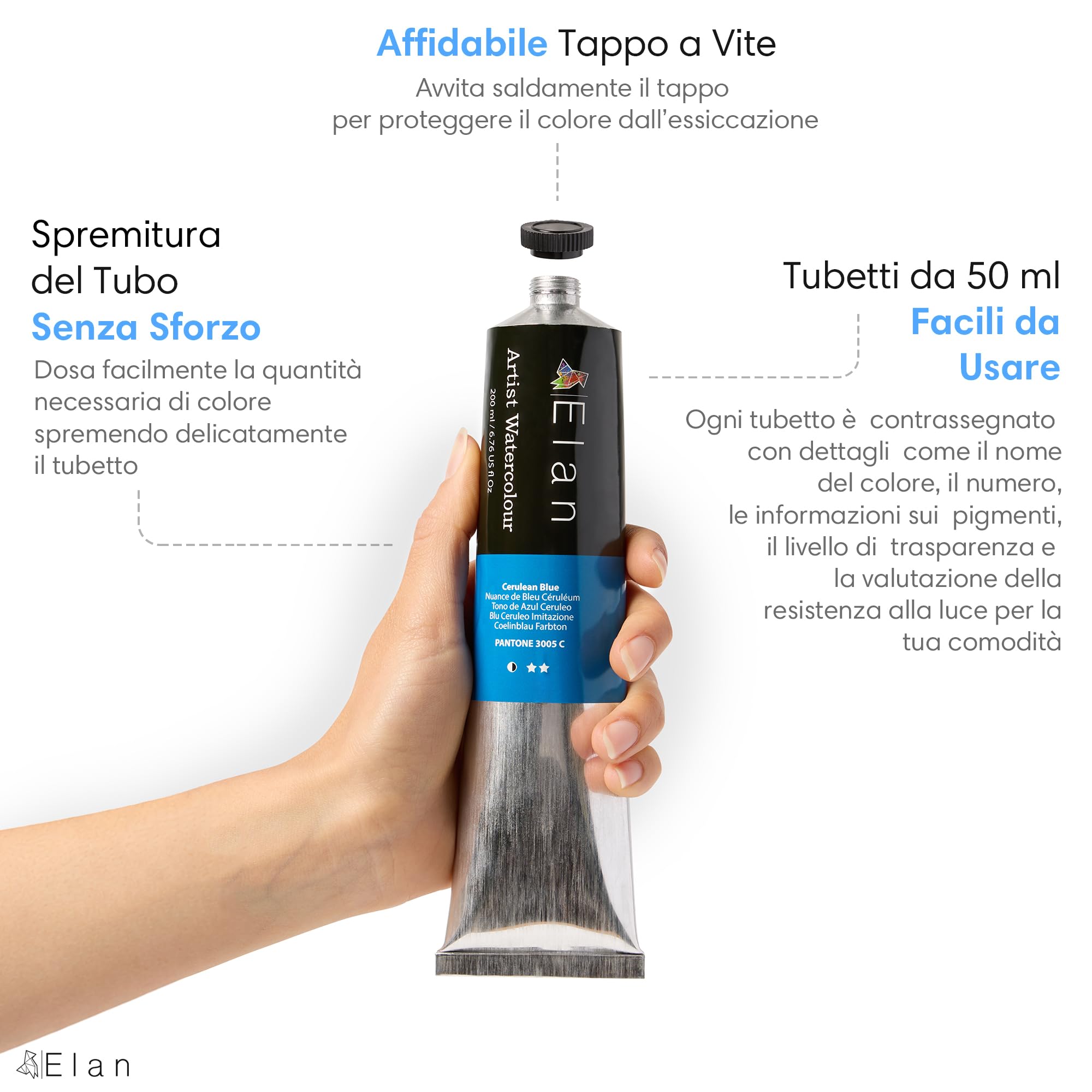 elan-acquerello-blu-cobalto-tubo-200-ml-professionale image 3