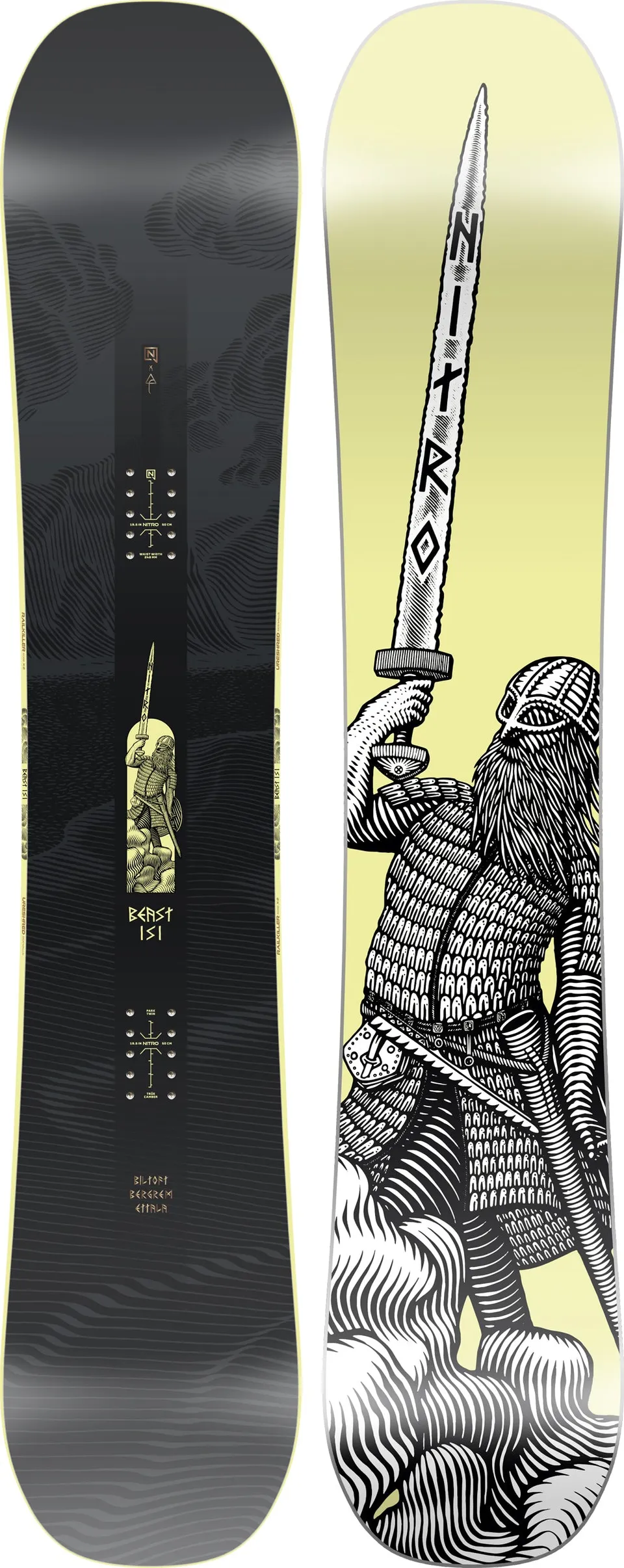 nitro-snowboards-beast-snowboard-da-park-uomo-2025-2026 image 1