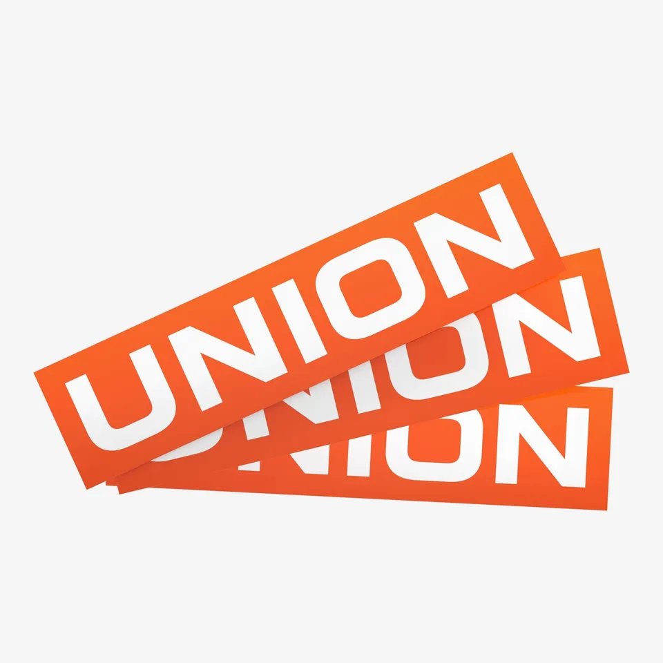 union-binding-company-brandmark-vinyl-sticker-adesivo-in-vinile image 1