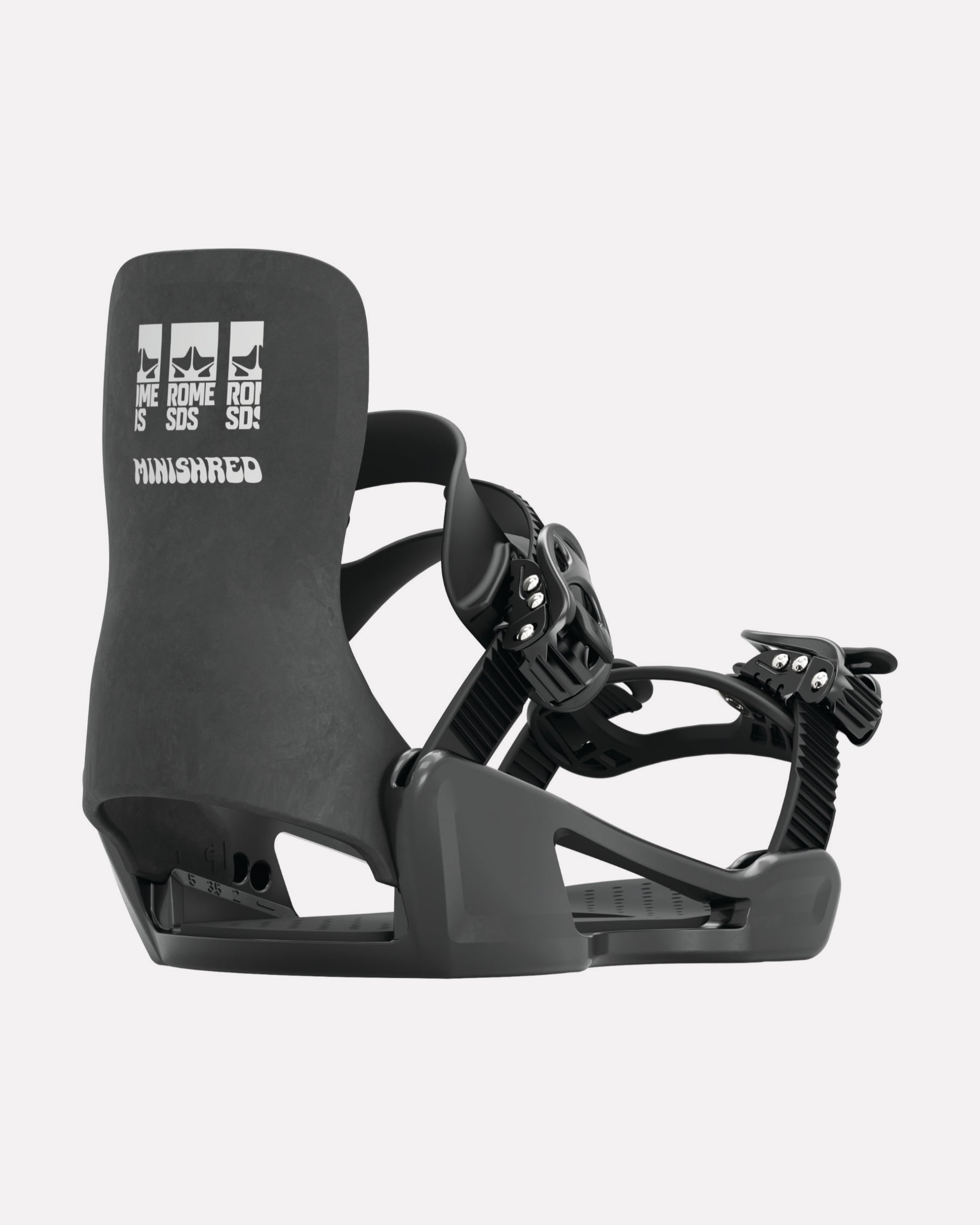 rome-sds-minishred-attacchi-snowboard-bambino image 1