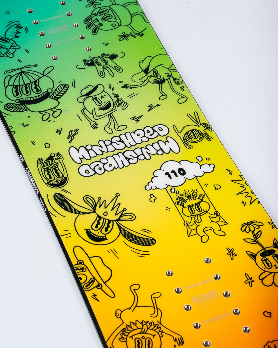 rome-sds-minishred-youth-snowboard-bambini-contact-rocker image 2