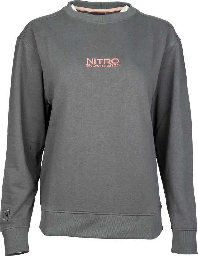 nitro-snowboards-team-sweater-donna-felpa-girocollo-cotone image 1