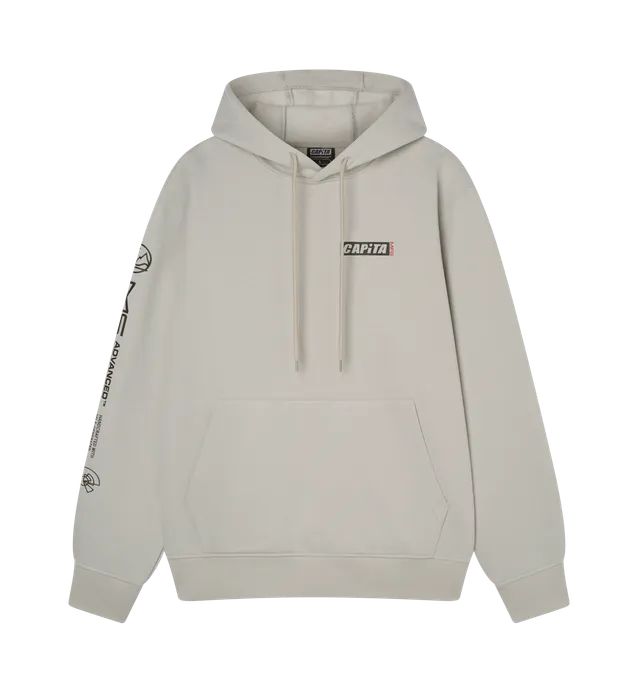 capita-advanced-hood-felpa-con-cappuccio-grigia image 1