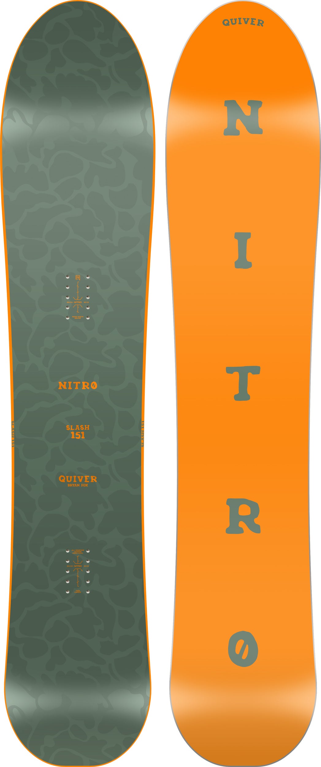 nitro-snowboards-slash-quiver-snowboard-uomo image 1