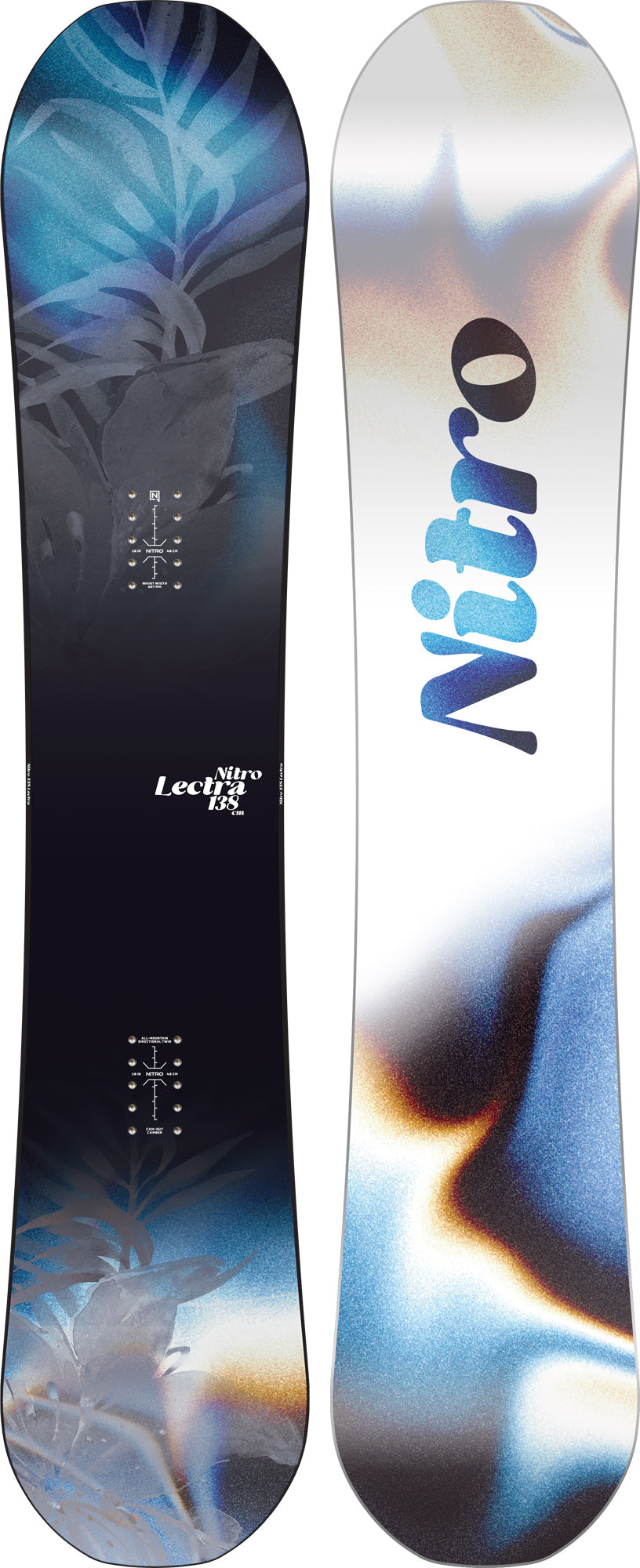 nitro-snowboards-lectra-leaf-cam-out-snowboard-donna-all-mountain image 1