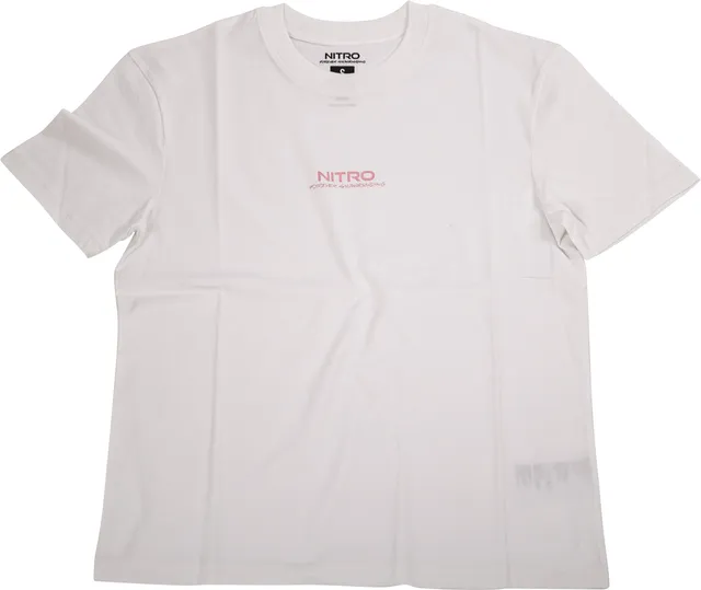 nitro-snowboards-logo-t-shirt-donna-maglietta-cotone image 1