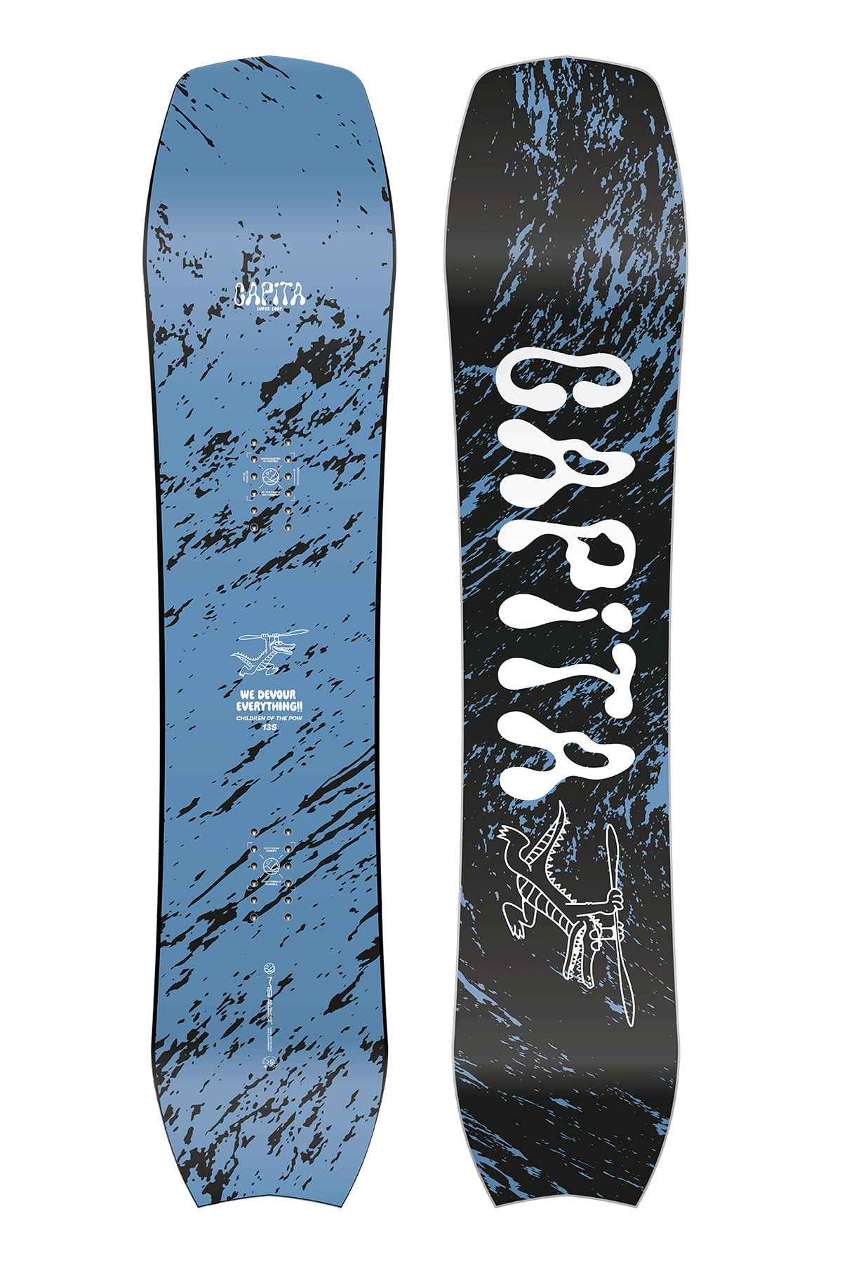 capita-children-of-the-pow-tavola-snowboard-junior-powder-130-140 image 2