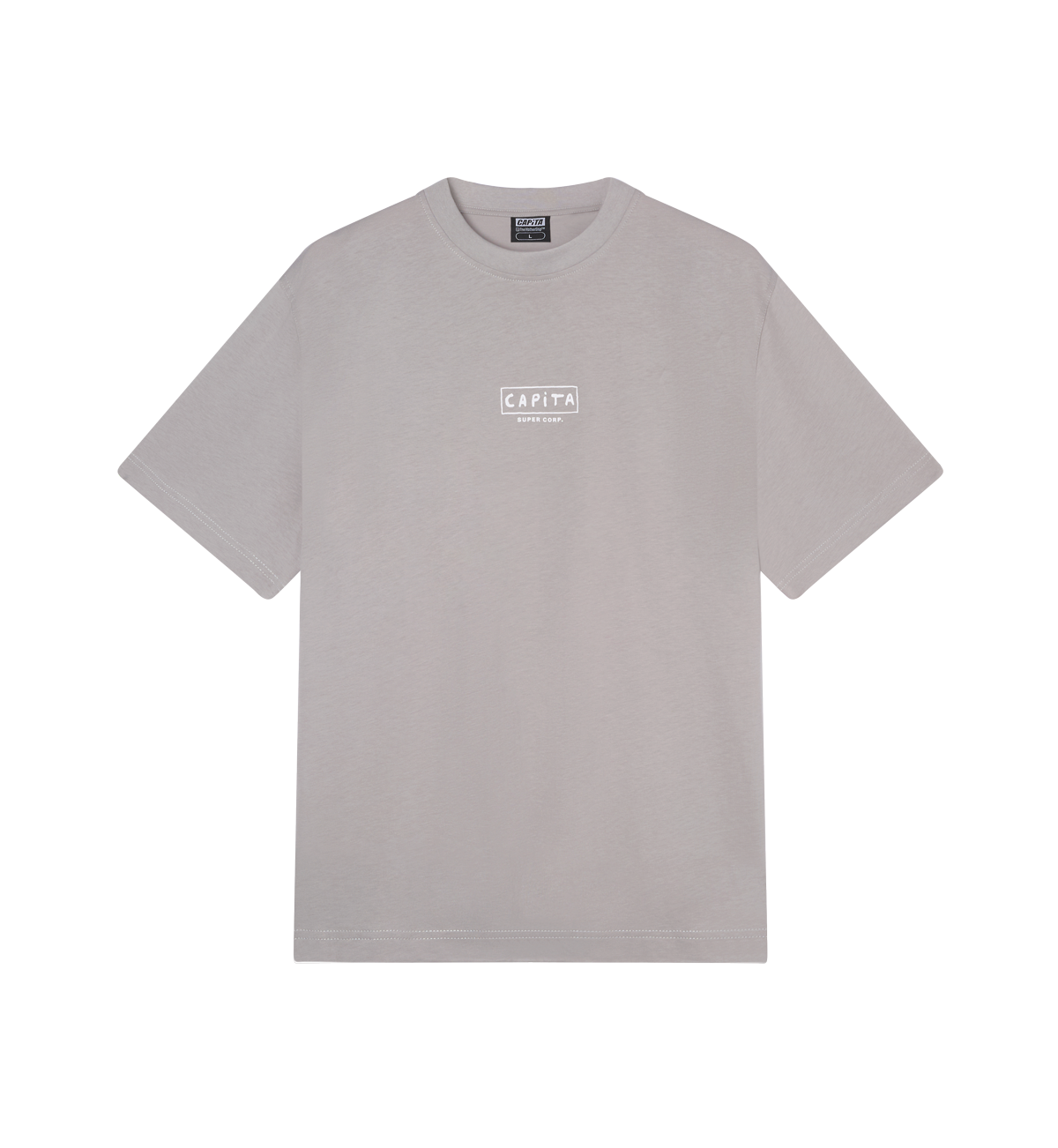 capita-aeronaut-tee-maglietta-uomo-grigia image 2