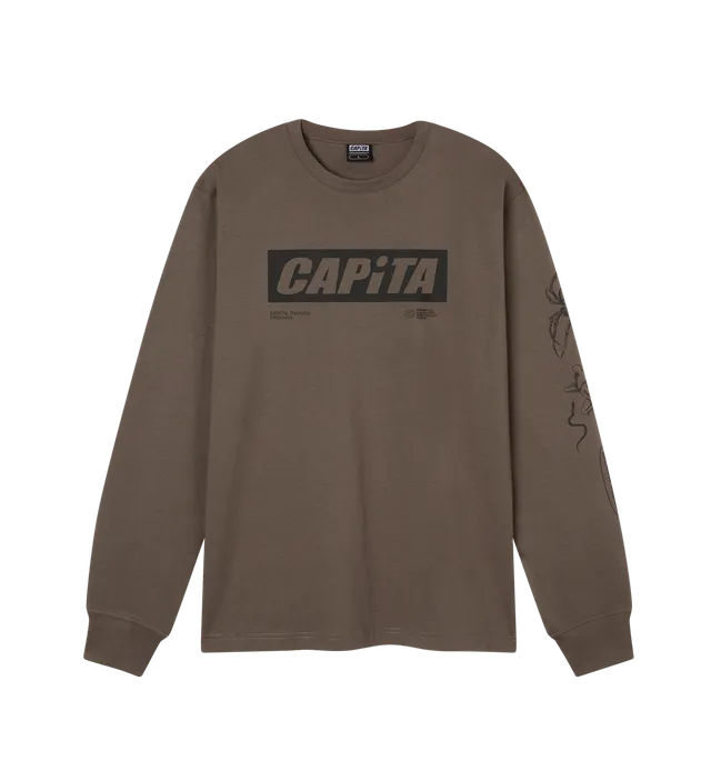 capita-pathfinder-maglia-manica-lunga-marrone image 1