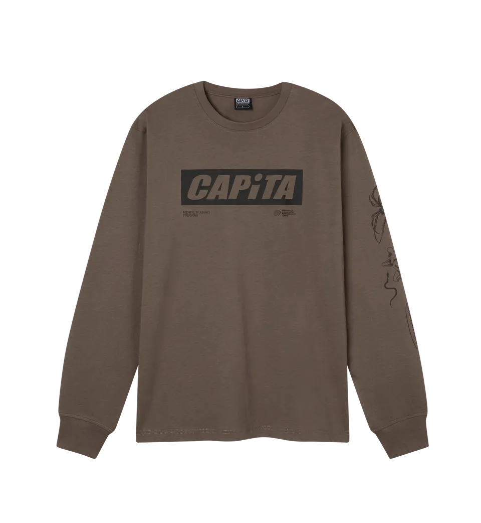 capita-pathfinder-maglia-manica-lunga-marrone image 1