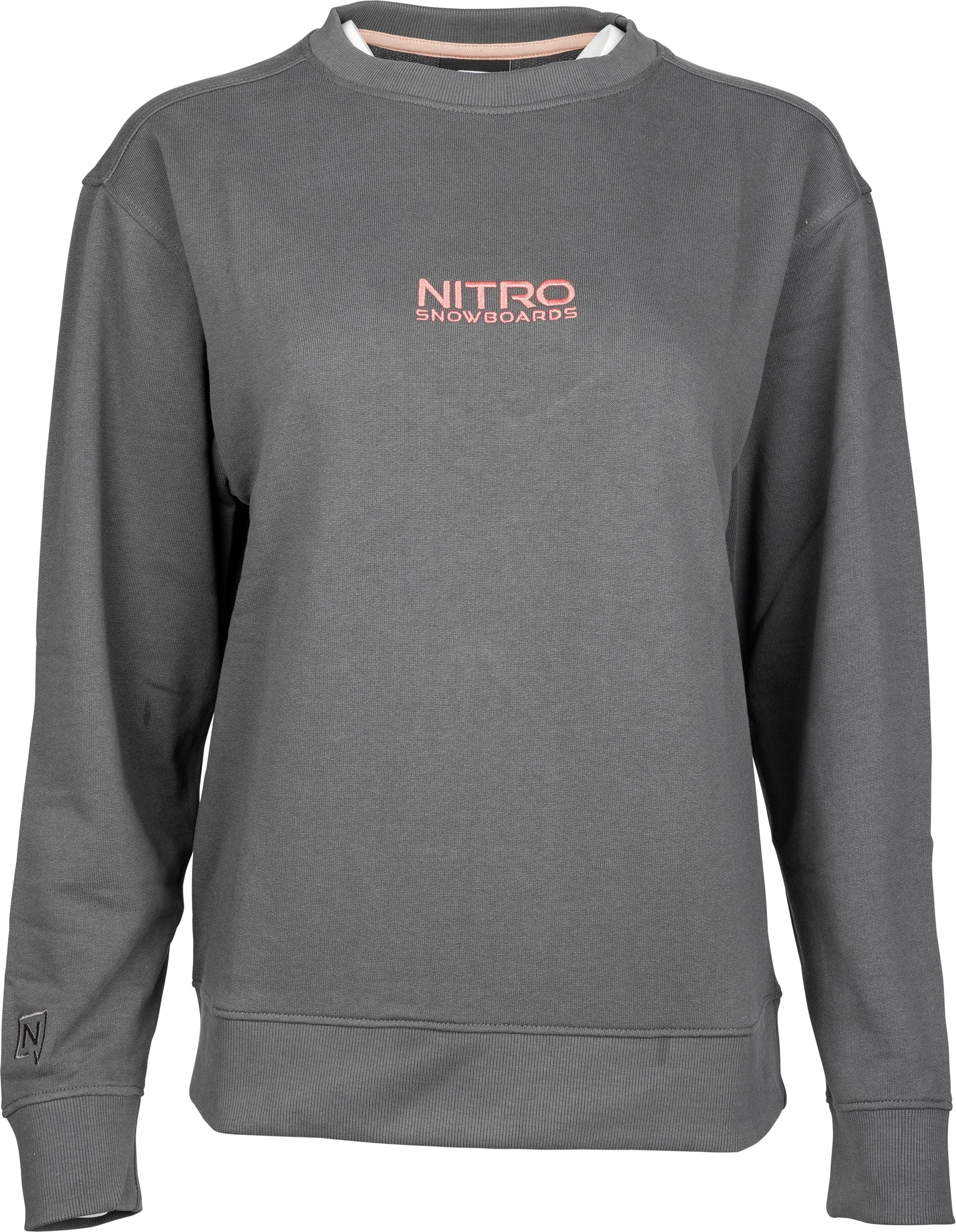 nitro-snowboards-team-sweater-donna-felpa-girocollo-cotone image 1