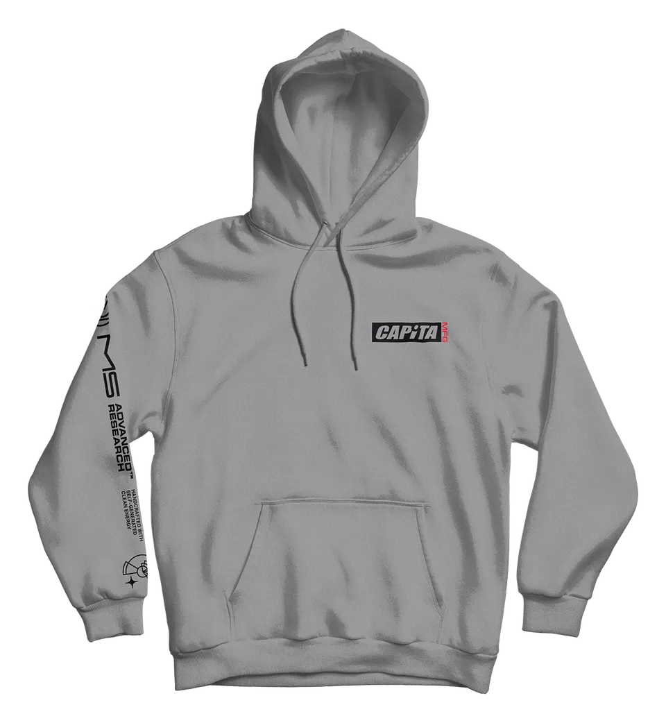 capita-advanced-hood-felpa-cappuccio-grigia-s-xl image 1