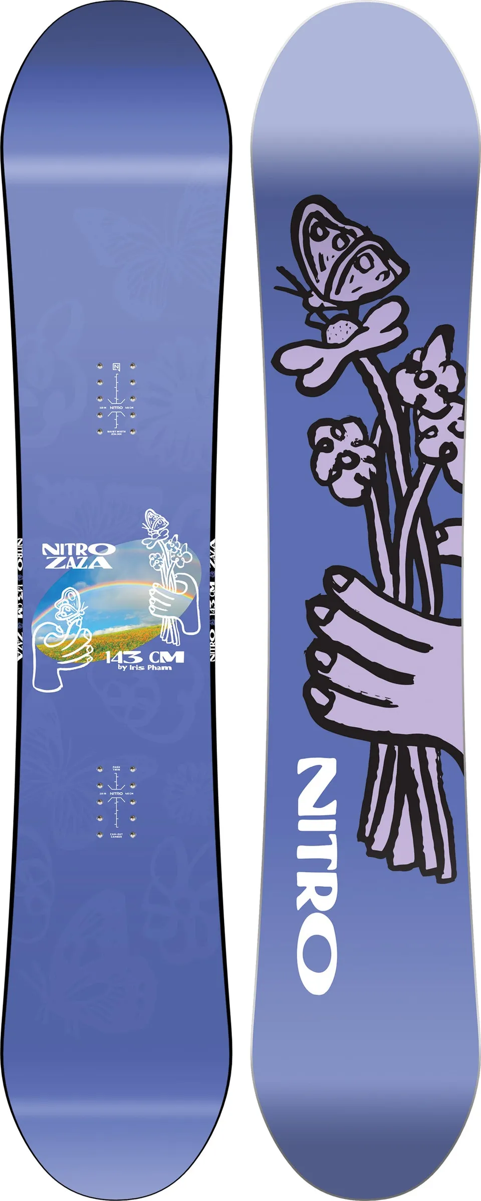 nitro-snowboards-zaza-tavola-snowboard-donna-all-terrain-twin image 1