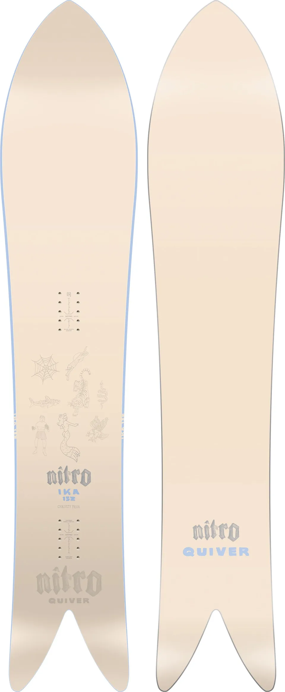 nitro-snowboards-ika-tavola-snowboard-swallowtail-powder image 1