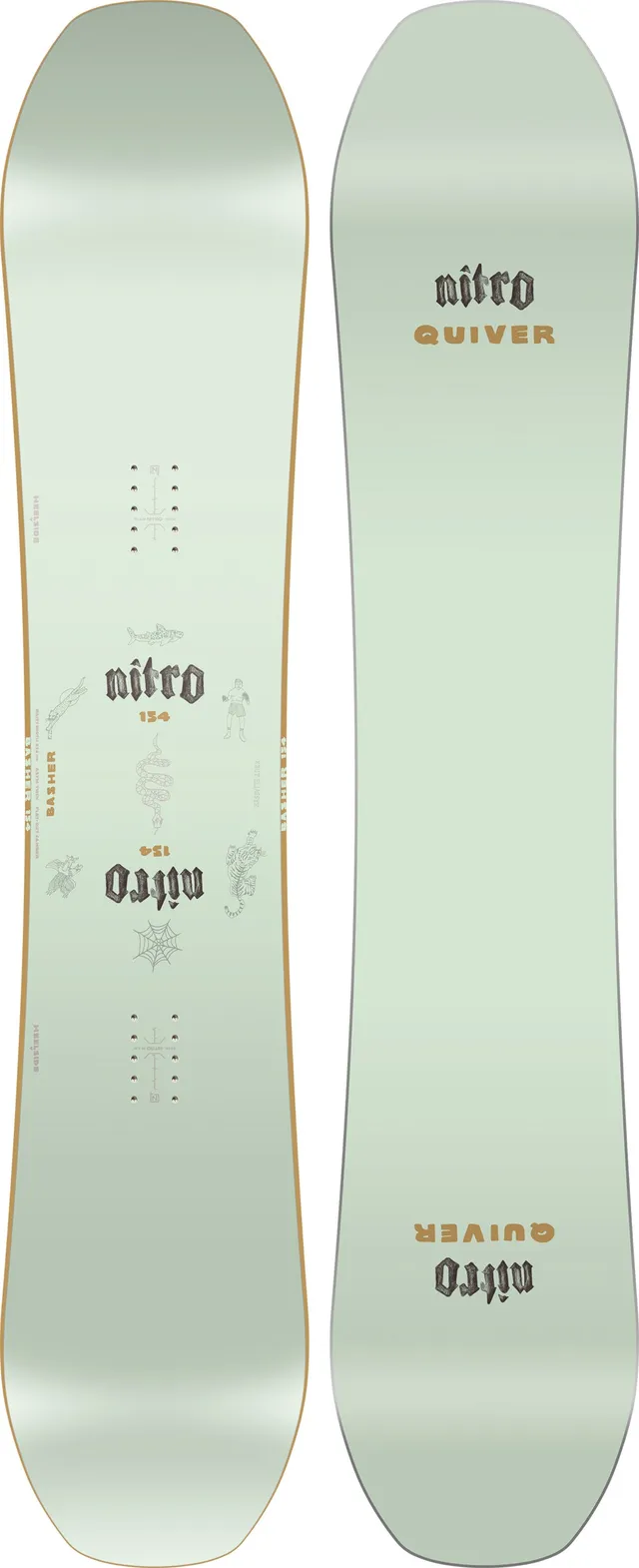 nitro-snowboards-basher-snowboard-all-mountain-unisex image 1