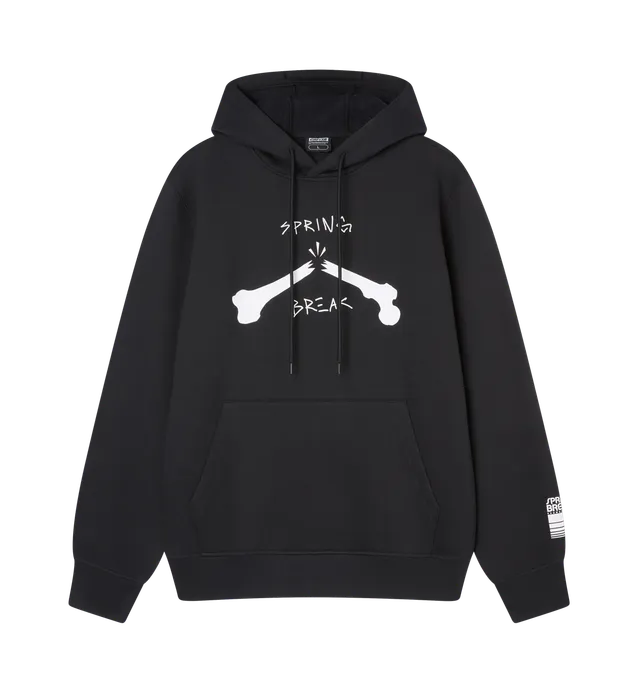 capita-bones-hood-felpa-cappuccio-nera-s-xxl image 1