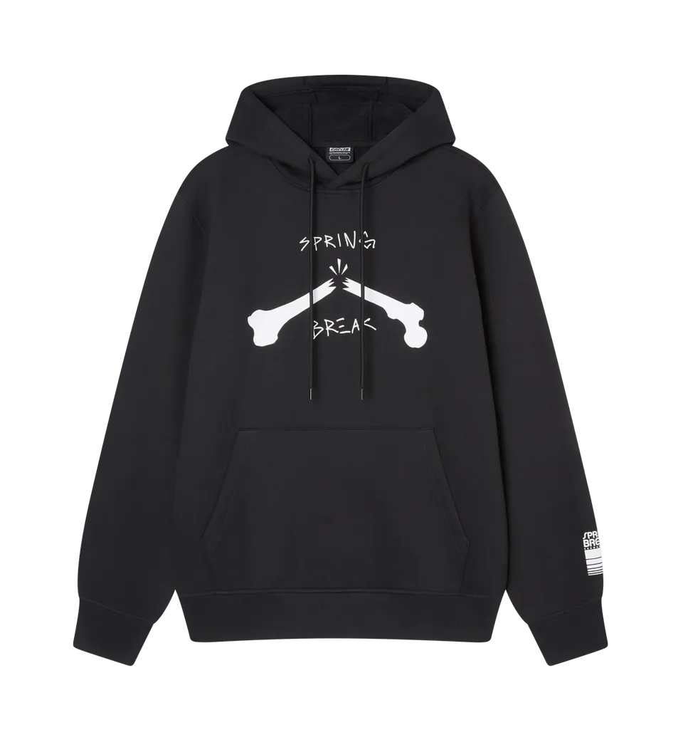 capita-bones-hood-felpa-cappuccio-nera-s-xxl image 1