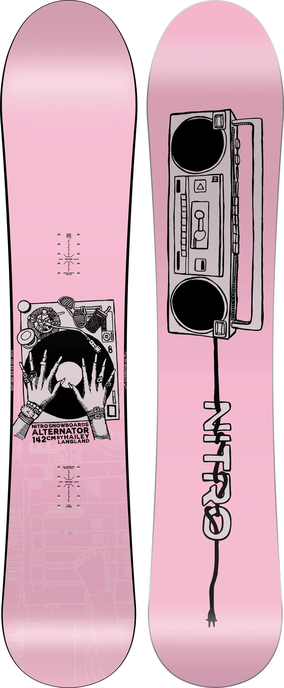 nitro-alternator-x-hailey-tavola-snowboard-donna image 1