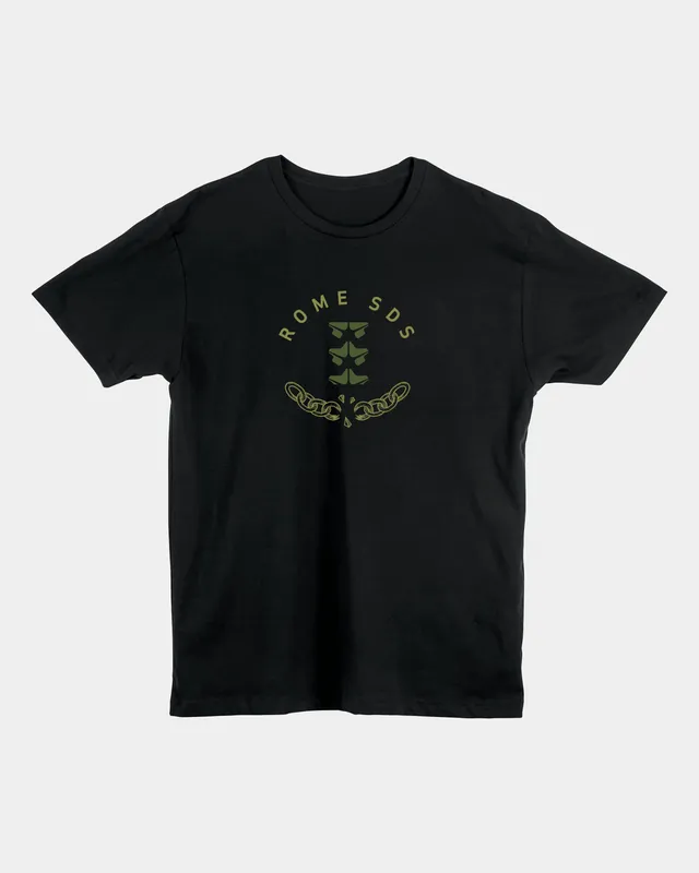 rome-sds-chain-tee-t-shirt-uomo-100-cotone-streetwear image 1
